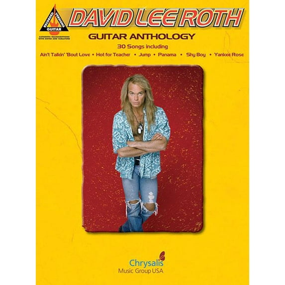 David Lee Roth Guitar Anthology (Recorded Versions Guitar)
