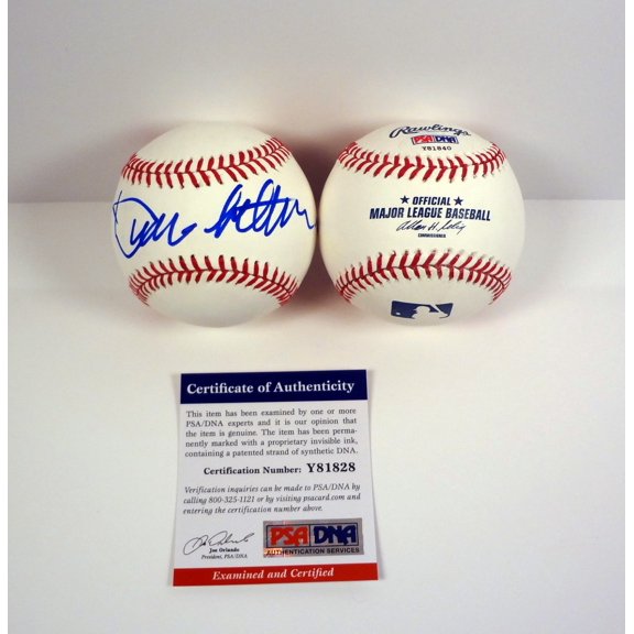 David Letterman Show Signed Autograph OMLB Baseball PSA/DNA COA