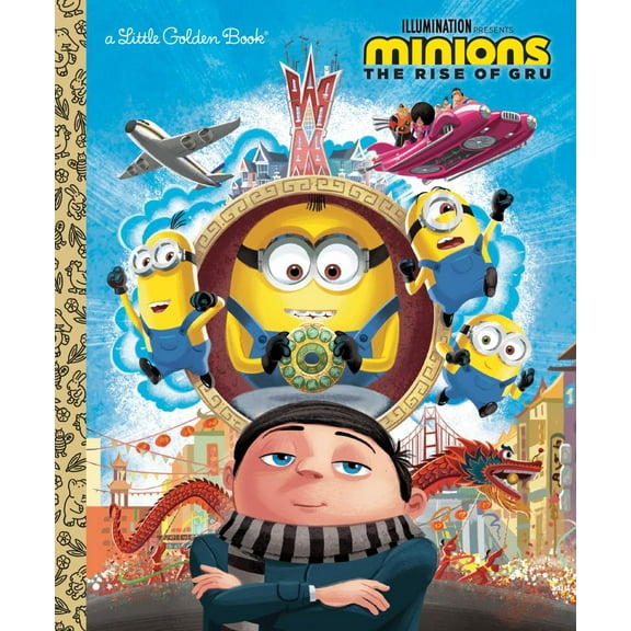 David Lewman: Minions: the Rise of Gru Little Golden Book (Hardcover)