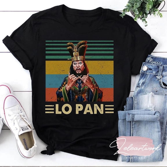 David Lo Pan Big Trouble In Little China Movie Funny Vintage T-Shirt