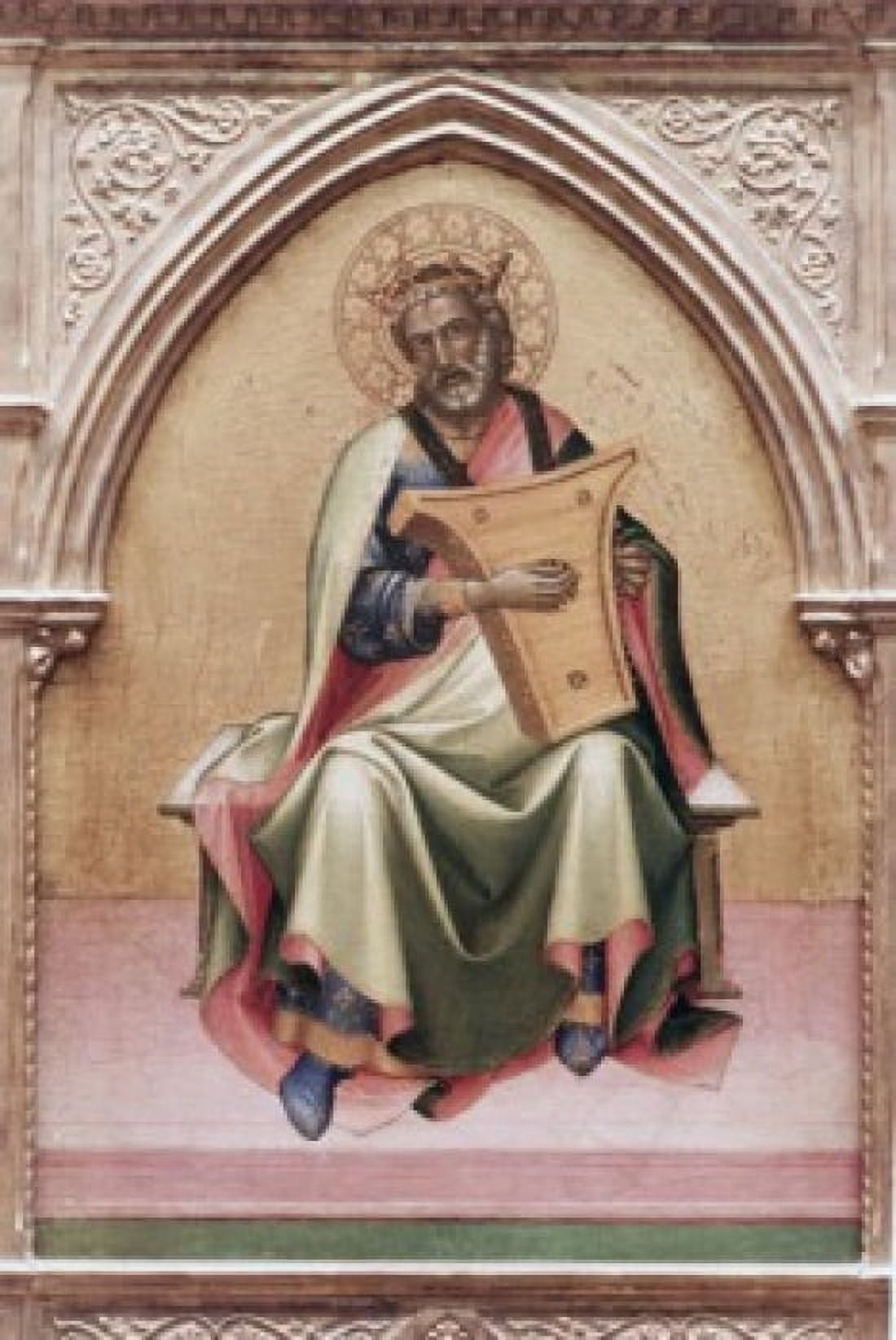 David Lorenzo Monaco (ca1370-1425 Italian) Tempera Canvas Art - Lorenzo Monaco (18 x 24)