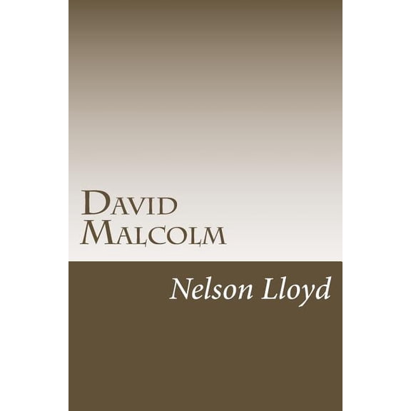 David Malcolm (Paperback)