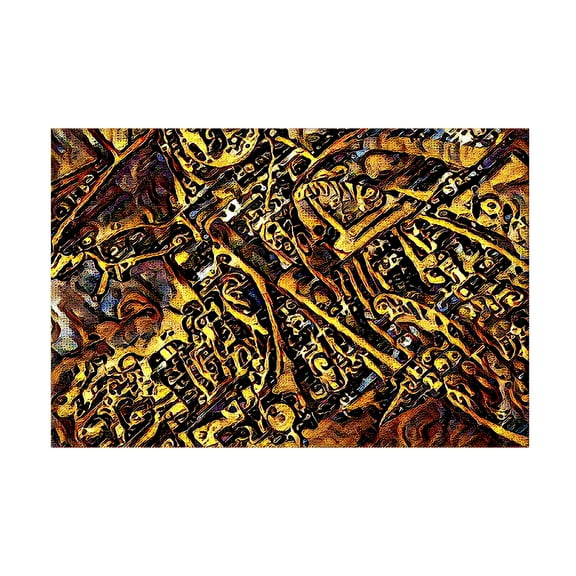 David Manlove '1HD1 Steampunk' Canvas Art