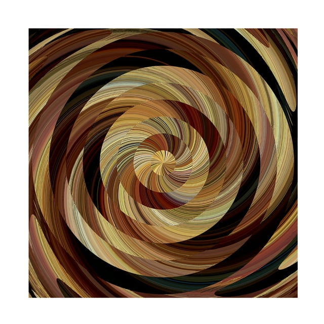 David Manlove 'Cinnamon Roll' Canvas Art