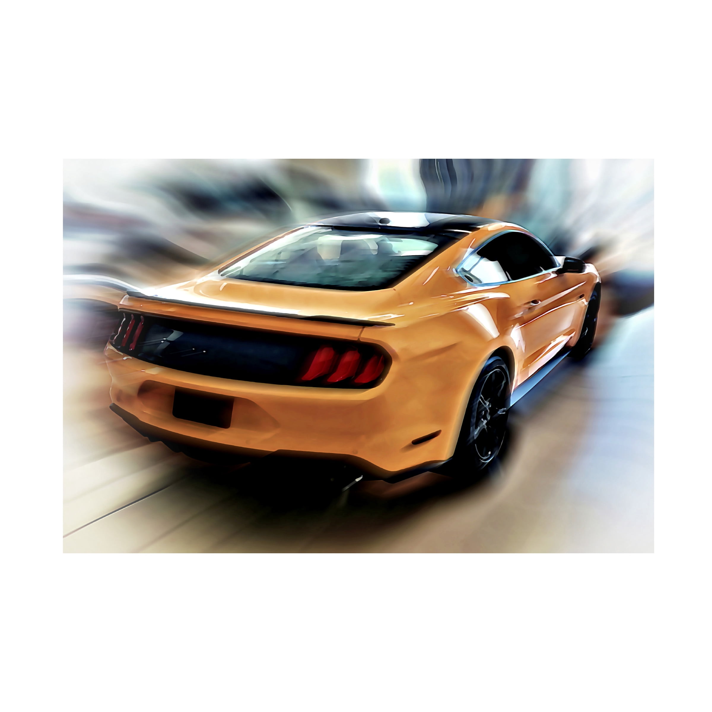 David Manlove 'Mustang GT' Canvas Art