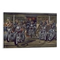 thumbnail image 1 of David Mann Motorcycle Art Gnghost Rider Prints Poster (45) Print Photo Art Painting Canvas Poster Home Decorative Bedroom Modern Decor Posters Gifts 12x18inch(30x45cm), 1 of 6