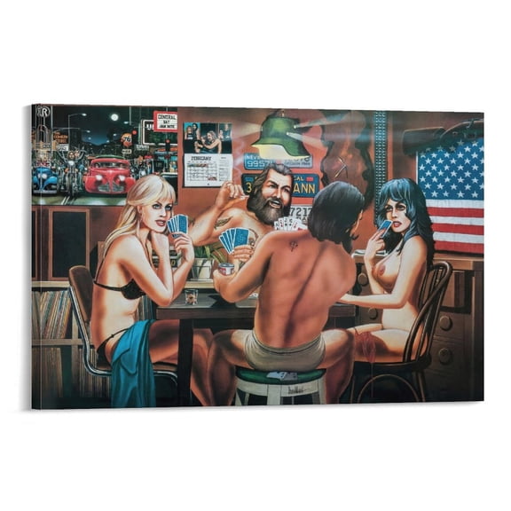 David Mann Posters (16) Artworks Canvas Poster Room Aesthetic Wall Art Prints Home Modern Decor Gifts 16x24inch(40x60cm)