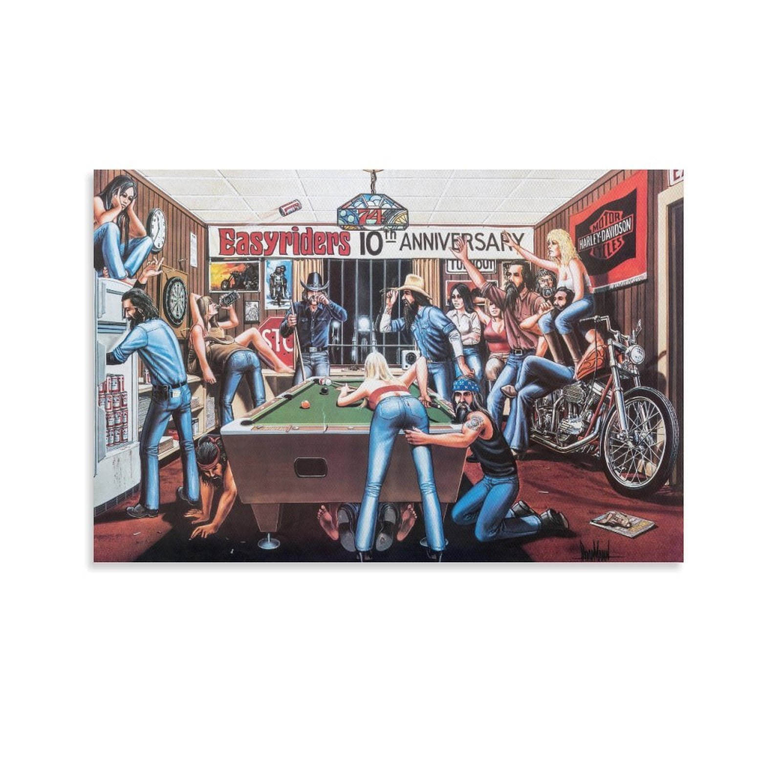 David Mann Posters (23) Print Photo Art Painting Canvas Poster Home ...