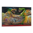 thumbnail image 1 of David Mann Posters Motorcycle Rider Delirium A Flesh Fabrication- Canvas Wall Art Prints Poster Gifts Photo Picture Painting Posters Room Decor Home Decorative 12x18inch(30x45cm), 1 of 6