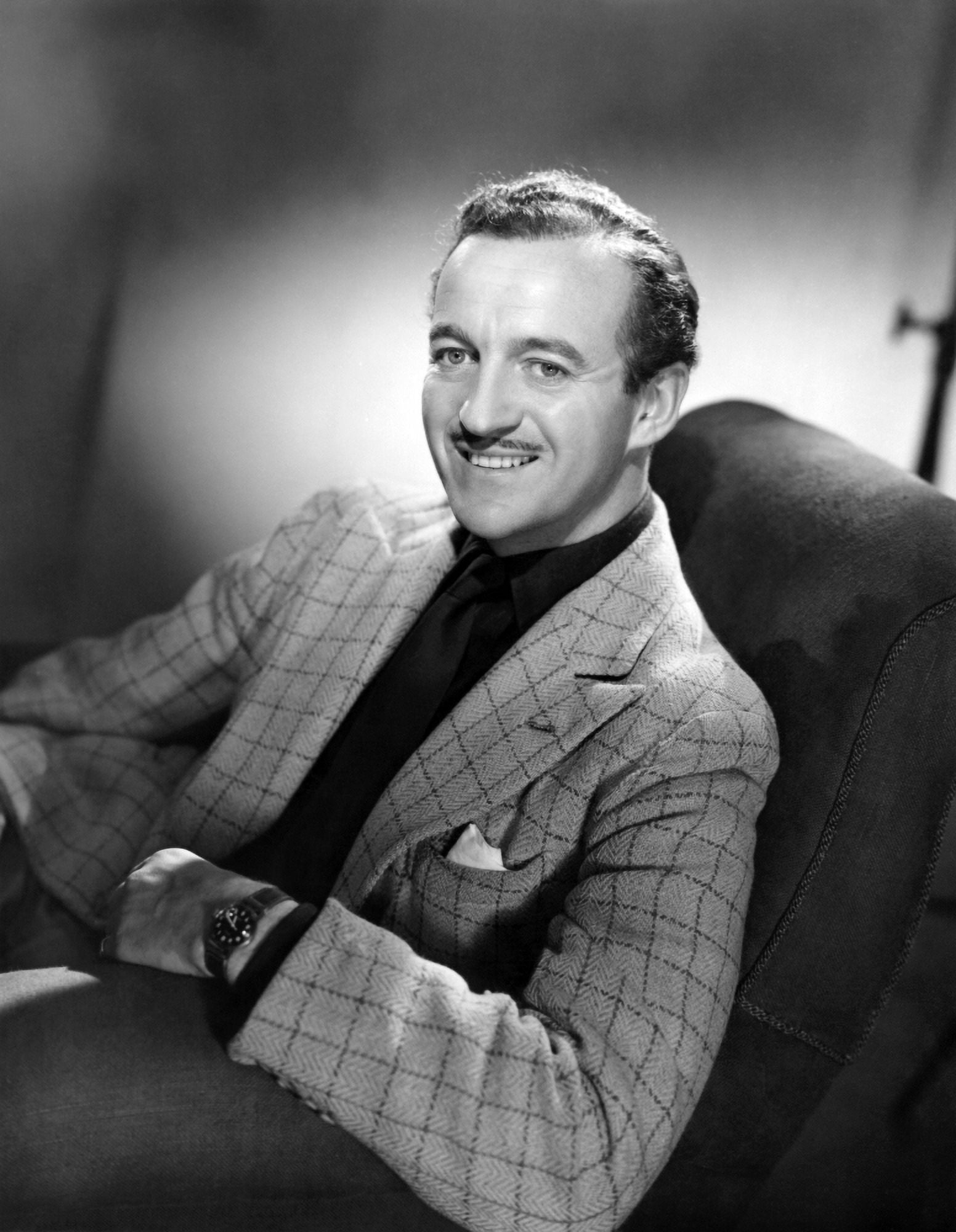 David Niven Canvas Art - (16 x 20)