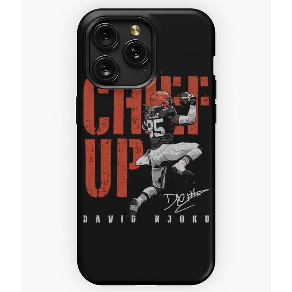 David Njoku Cleveland Chief Up Browns TE Fan A13151 Phone Case for iPhone 11 to 17 Pro Max