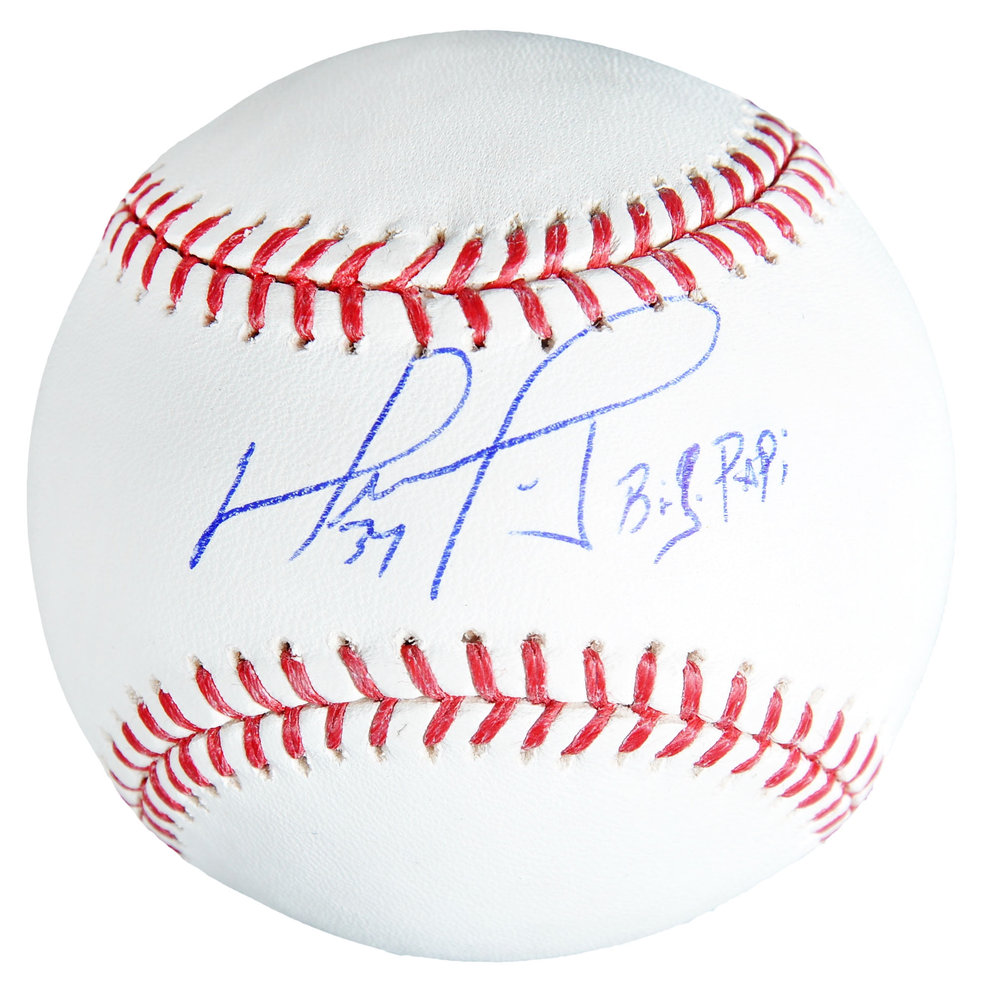 Autographed Boston Red Sox David Ortiz Fanatics Authentic Baseball with  This Is Our F'N City Inscription