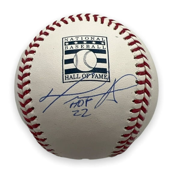 David Ortiz Red Sox Autographed Official Hall Of Fame Baseball w Inscription JSA