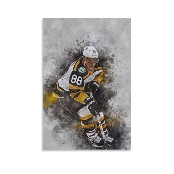 David Pastrnak Poster 3 Artworks Canvas Poster Room Aesthetic Wall Art Prints Home Modern Decor Gifts 16x24inch(40x60cm)