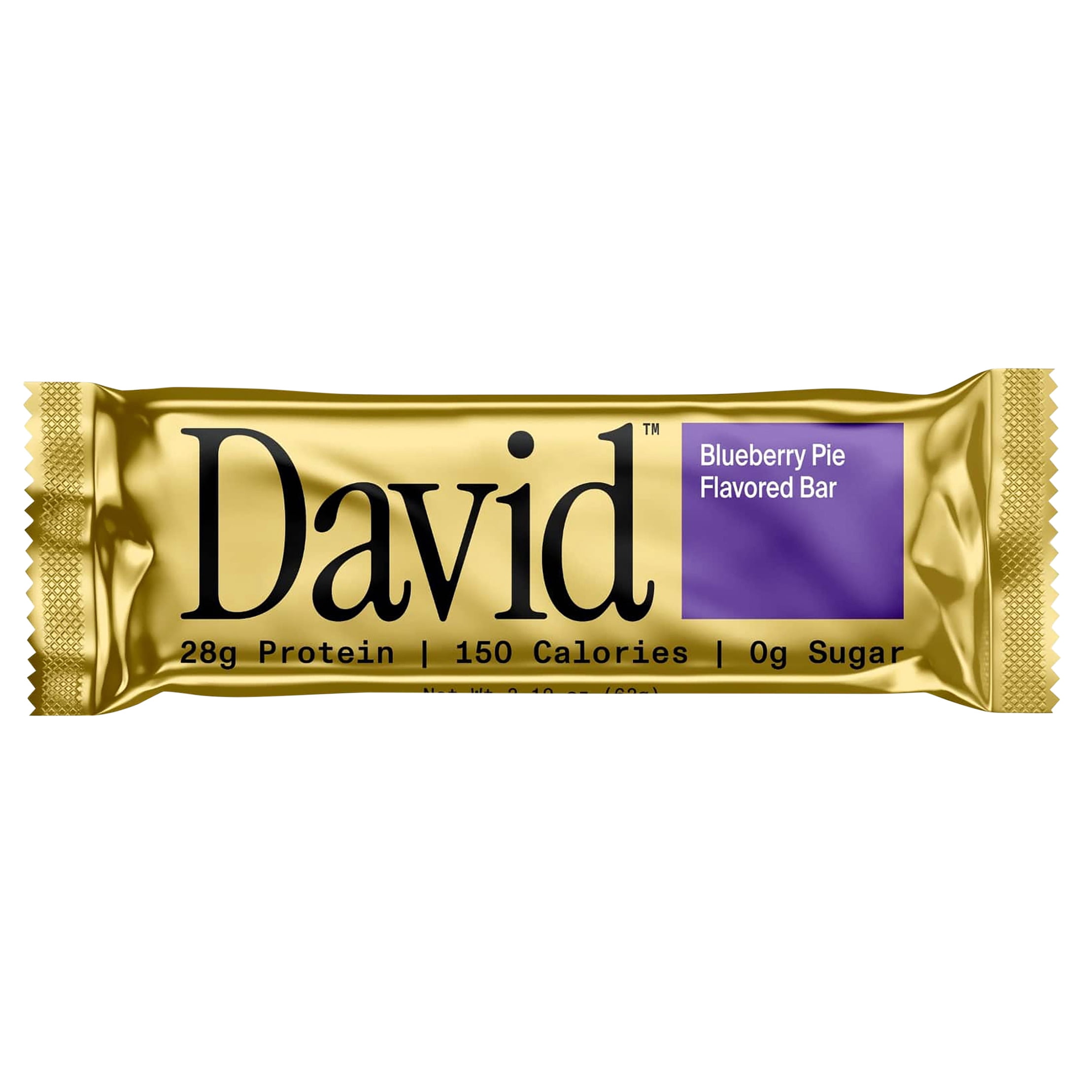 David High Protein Bars, Blueberry Pie, 28g Protein