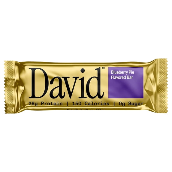 David High Protein Bars, Blueberry Pie, 28g Protein