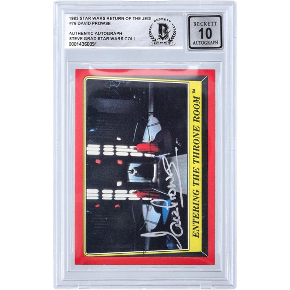 David Prowse Star Wars Trading Card