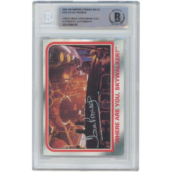 David Prowse Star Wars Trading Card