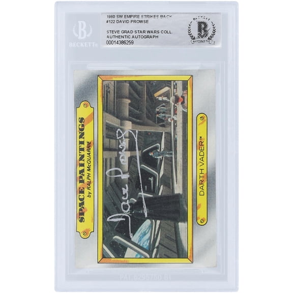 David Prowse Star Wars Trading Card