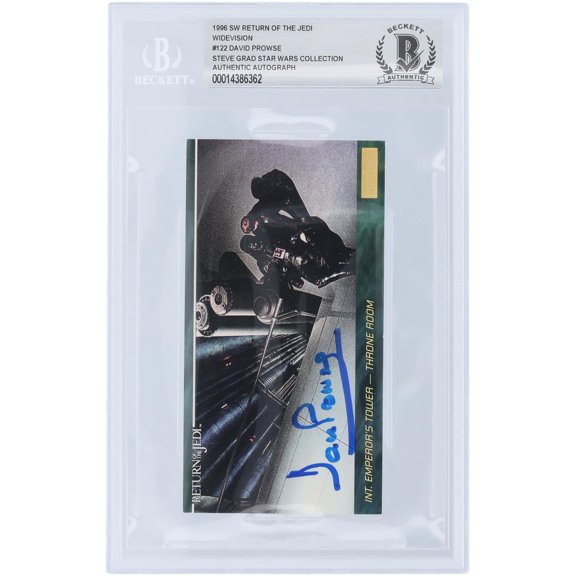 David Prowse Star Wars Trading Card