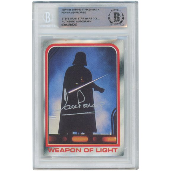 David Prowse Star Wars Trading Card
