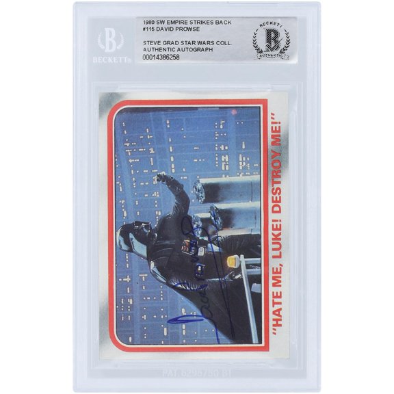David Prowse Star Wars Trading Card