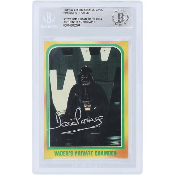 David Prowse Star Wars Trading Card