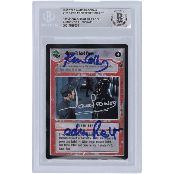 David Prowse Star Wars Trading Card