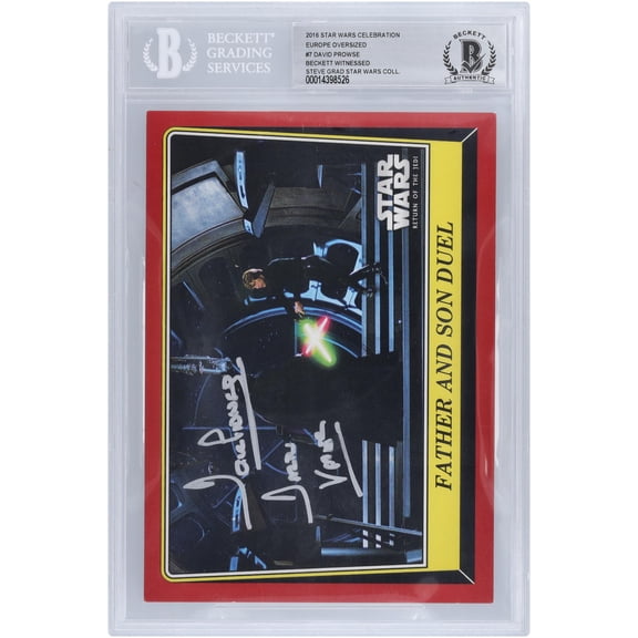 David Prowse Star Wars Trading Card