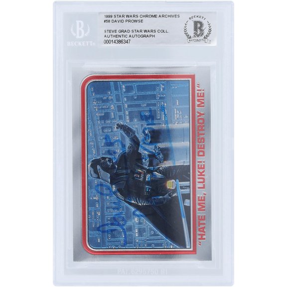 David Prowse Star Wars Trading Card