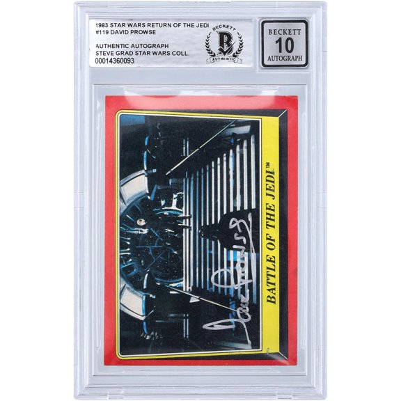 David Prowse Star Wars Trading Card