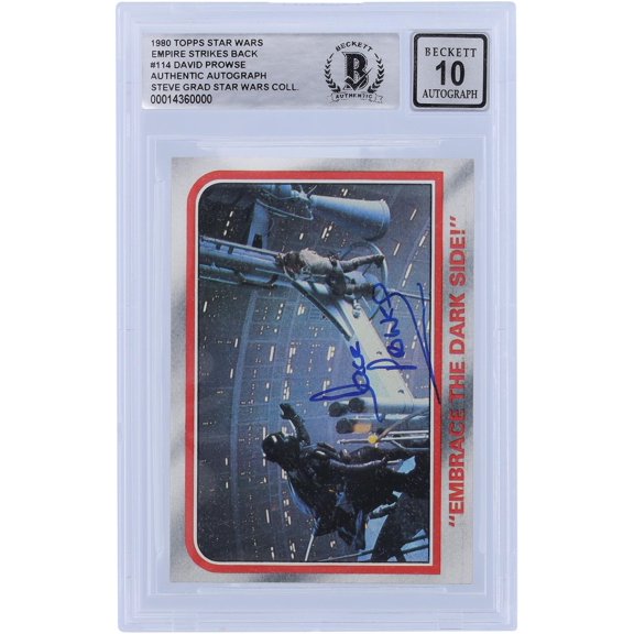 David Prowse Star Wars Trading Card