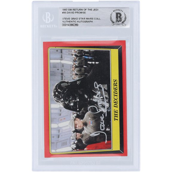 David Prowse Star Wars Trading Card