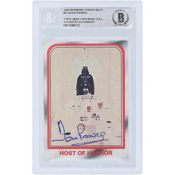 David Prowse Star Wars Trading Card