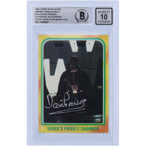 David Prowse Star Wars Trading Card
