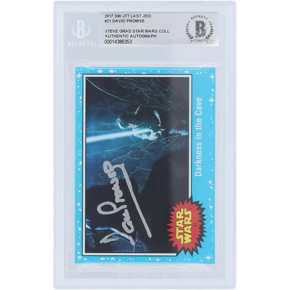 David Prowse Star Wars Trading Card
