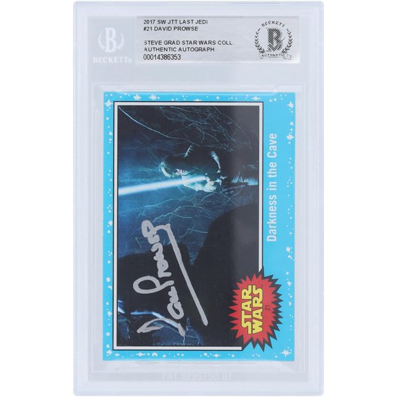 David Prowse Star Wars Trading Card
