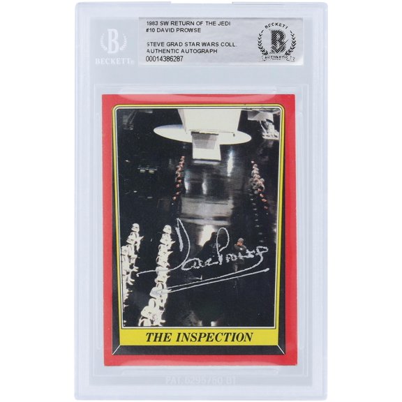 David Prowse Star Wars Trading Card
