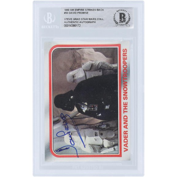 David Prowse Star Wars Trading Card