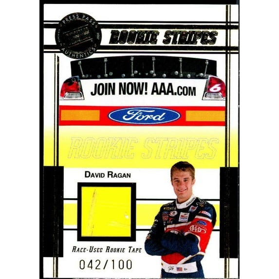David Ragan Card 2007 VIP Rookie Stripes #RS4
