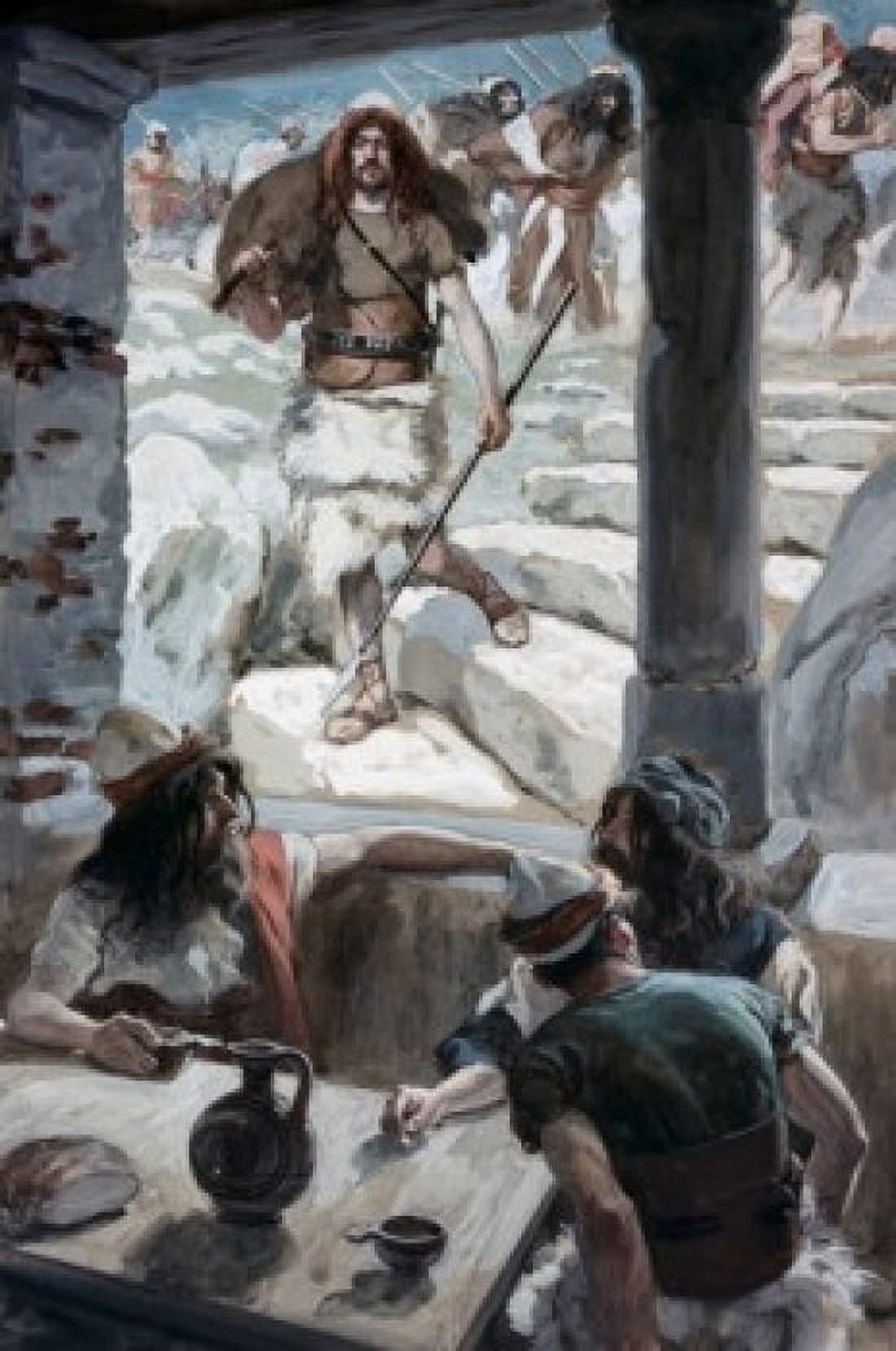 David Returns to Achish James Tissot (1836-1902 French) Jewish Museum New York Canvas Art - James Tissot (18 x 24)