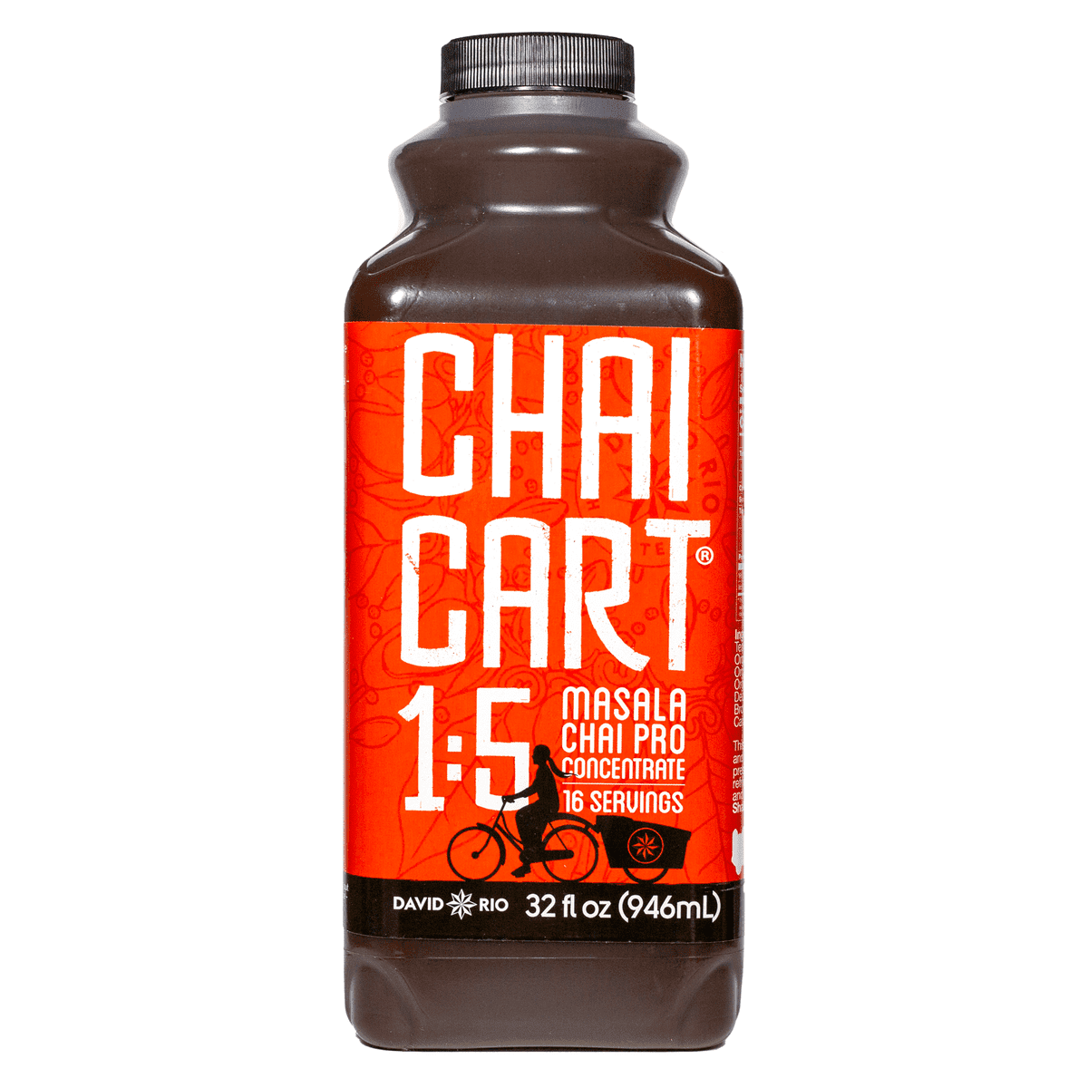 David Rio Chai Cart 1:5 Masala Pro Drink Mix Concentrate cs 4/32 oz ...