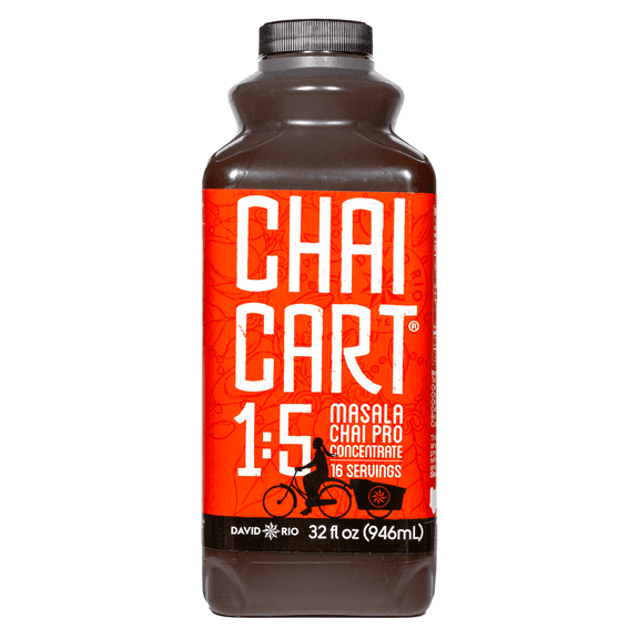 David Rio Chai Cart 1:5 Masala Pro Drink Mix Concentrate cs 4/32 oz