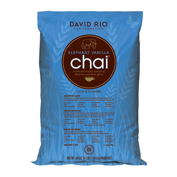 David Rio Elephant Vanilla Chai cs 4/4 lb