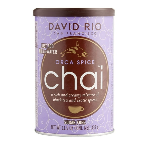 David Rio Orca Spice Sugar Free Chai Mix 11.9 oz. Pack of 4