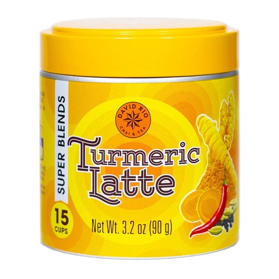 David Rio Super Blend Turmeric Latte Drink Mix cs 6/3.2 oz