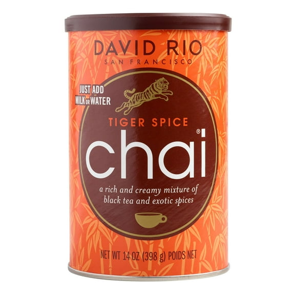 David Rio Tiger Spice Chai Mix 14 oz. Pack of 2