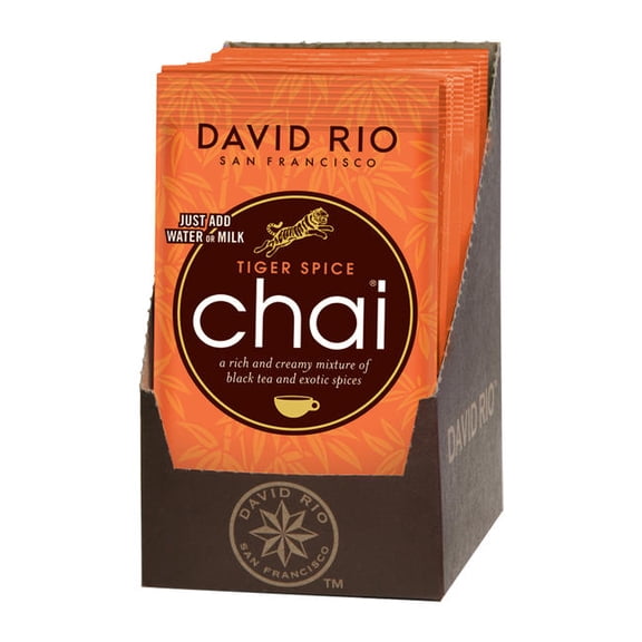 David Rio Tiger Spice Chai Powdered Tea cs 48/28 g