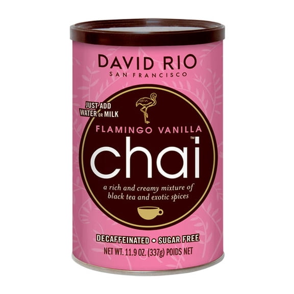 David Rio Vanilla Chai Powdered Tea cs 6/11.9 oz (Decaf Reduced Calorie)