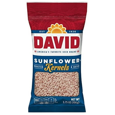 David Roasted And Salted Original Sunflower Kernels, 3.75 Oz